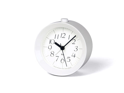 product image of riki alarm paint clock in white design by lemnos 1 586