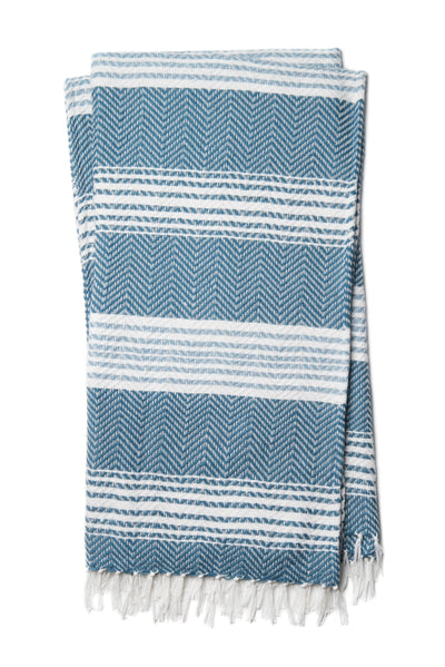 product image of Wren Throw in Blue / White by Loloi 565