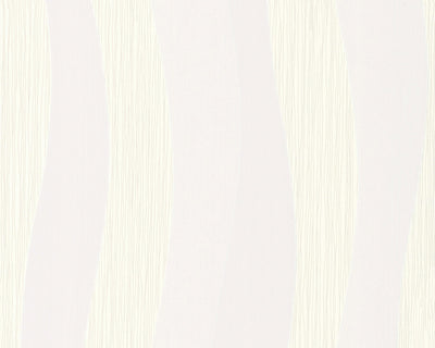 product image for Wavy Stripes Wallpaper in Ivory design by BD Wall 23