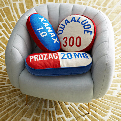 product image for prescription pillow xanax by jonathan adler 2 56