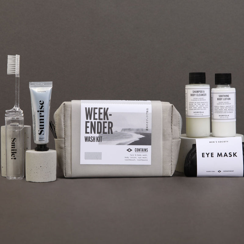 media image for weekender wash kit design by mens society 5 25