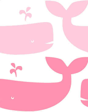 product image for Whales Wallpaper in Candy design by Aimee Wilder 61