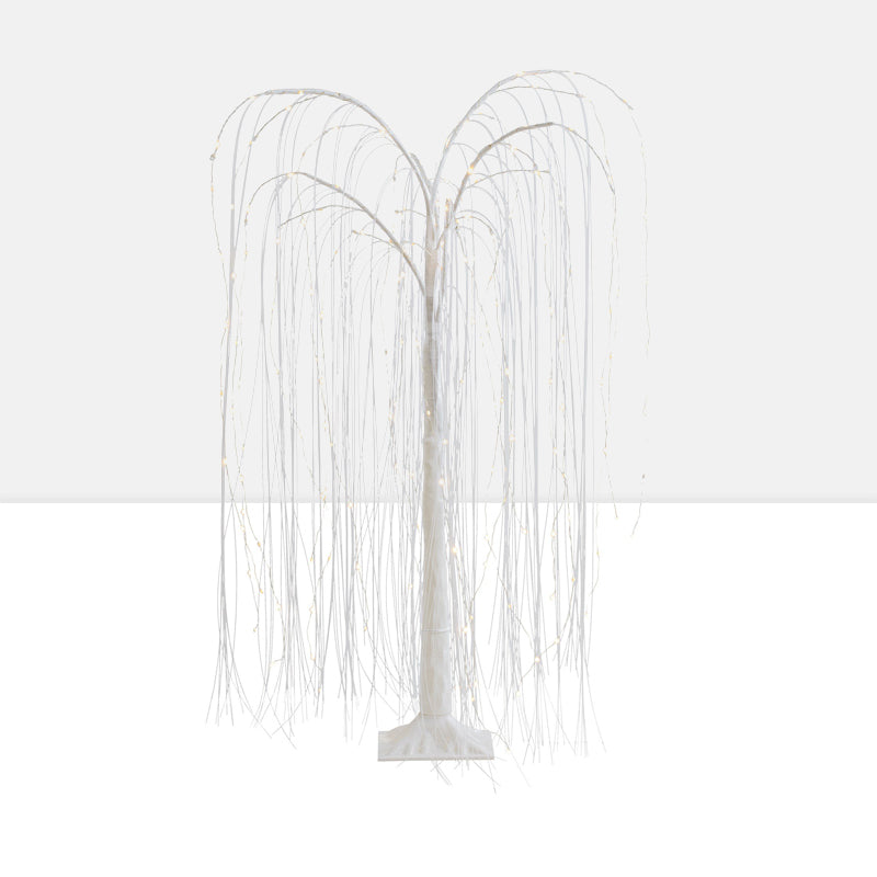 media image for white willow freestanding led decor tree by torre tagus 1 229