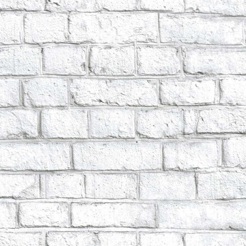 media image for Whitewash Brick Peel & Stick Wallpaper by RoomMates for York Wallcoverings 247