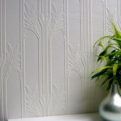 product image of Wildacre Textured Paintable Wallpaper design by Brewster Home Fashions 585