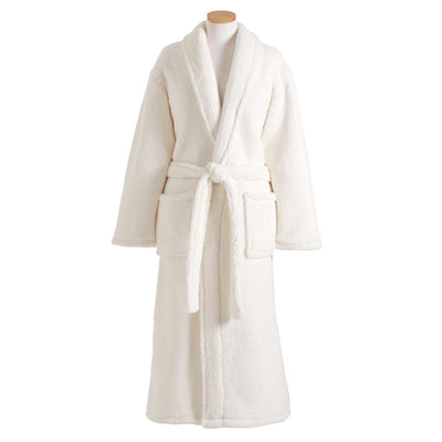 product image for Wonderland Fleece Ivory Robe 1 53