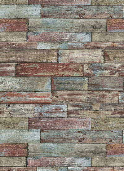 product image for Wood Wallpaper in Multi design by BD Wall 31