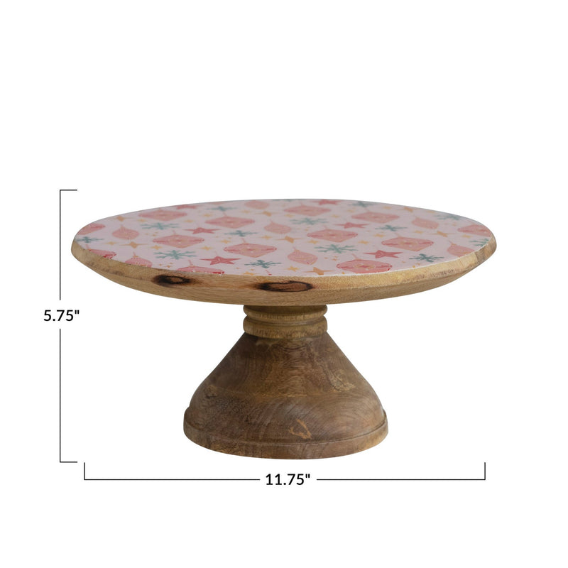 media image for Cake Stand with Ornament Pattern 296
