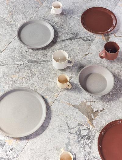 product image for yuka lunch plate set of 2 in dark terracotta 2 48