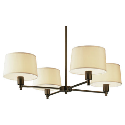 product image for real simple 4 light chandelier by robert abbey 6 86
