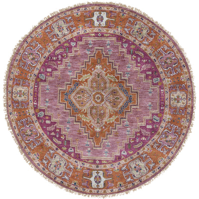 product image for zeus rug in eggplant rust design by surya 4 4