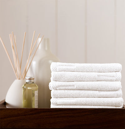 product image for Set of 6 Zenith Washcloths in Assorted Colors design by Turkish Towel Company 83