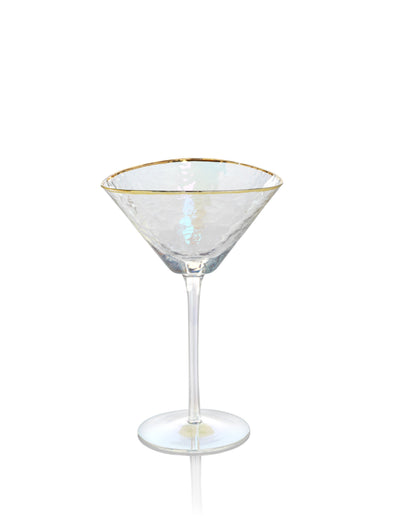 product image for kampari triangular martini glasses w gold rim set of 4 by zodax ch 5613 1 15