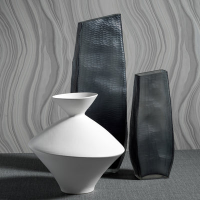product image for boras tall white stoneware vase by zodax ch 5952 2 78