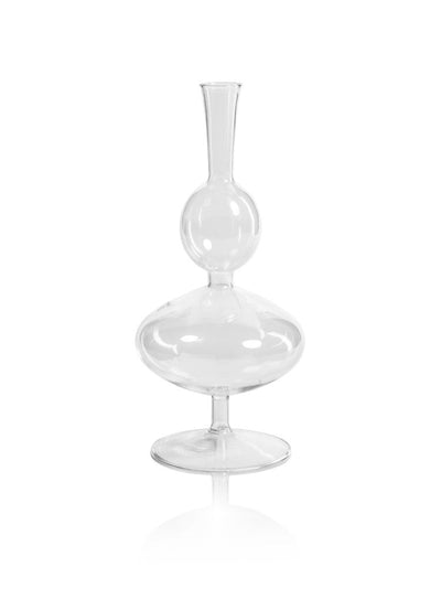 product image for Lillee Glass Footed Vases - Set of 2 67