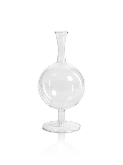 product image for Lillee Glass Footed Vases - Set of 2 1