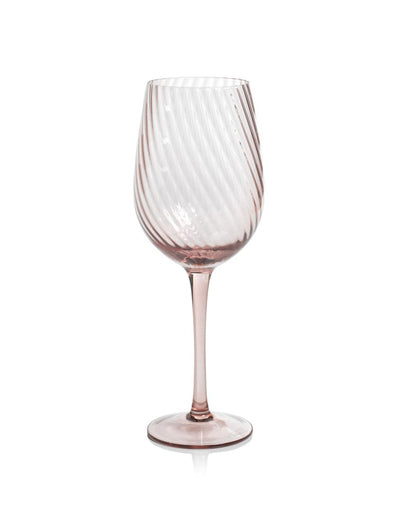 product image for Sesto Optic Swirl White Wine Glasses - Set of 4 76