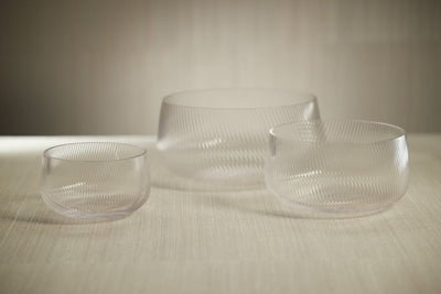 product image for Chadwell Rippled Glass Bowl 73