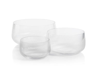 product image for Chadwell Rippled Glass Bowl 3
