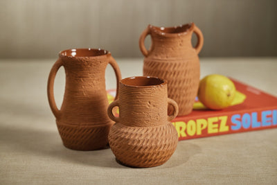 product image for Aprillia Terracotta Vases - Set of 2 55
