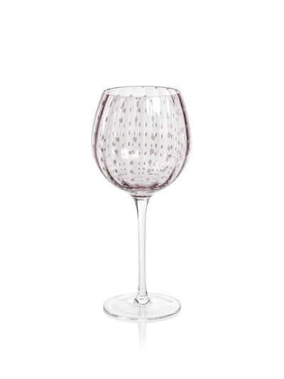 product image for Pescara White Dot Wine Glasses - Set of 4 6