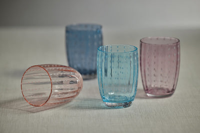 product image for Pescara White Dot Tumbler Glasses - Set of 4 38