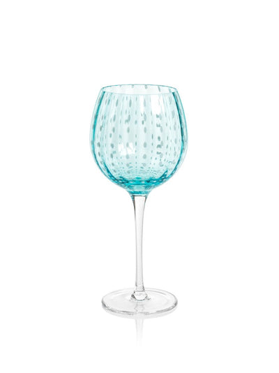 product image for Pescara White Dot Wine Glasses - Set of 4 37