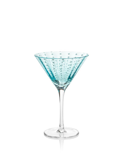 product image for Pescara White Dot Martini Glasses - Set of 4 31