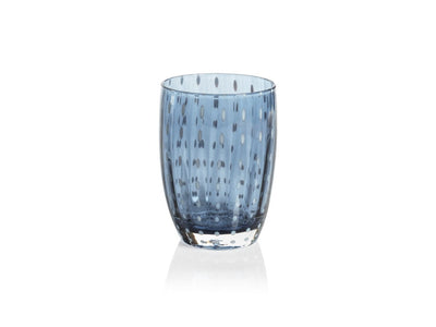product image for Pescara White Dot Tumbler Glasses - Set of 4 0