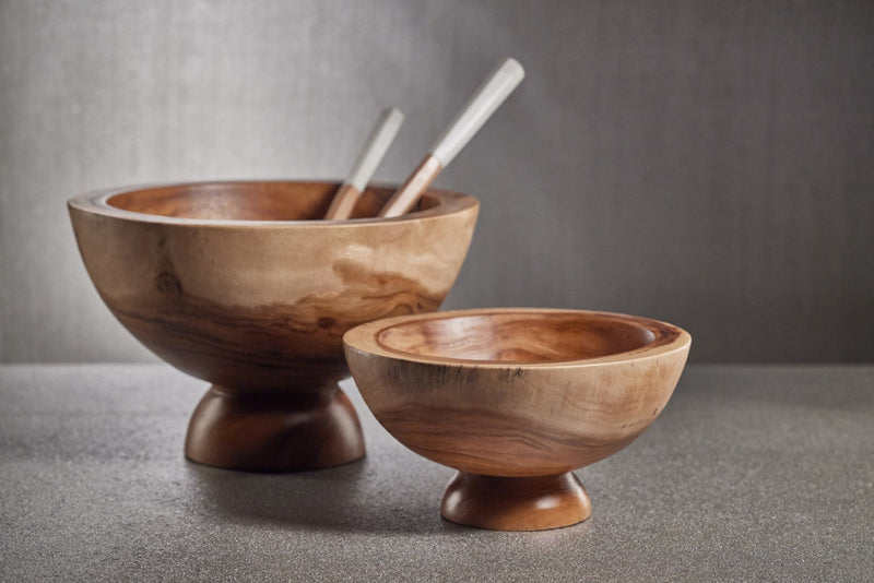 media image for Amadea Wooden Footed Bowl 288
