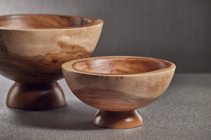 media image for Amadea Wooden Footed Bowl 274