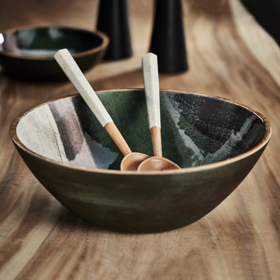 product image for aldari mango wood bowl by zodax in 7390 8 10
