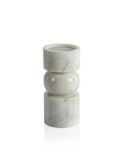 product image for Marrakesh Marble Pillar Candle Holders - Set of 2 58