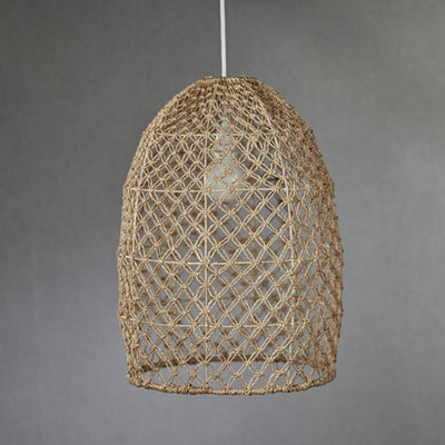 product image for anisa tall natural abaca pendant lamp by zodax nc 676 2 65