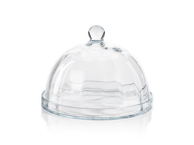 product image for Aldgate Optic Pastry Glass Plate with Cloche 32