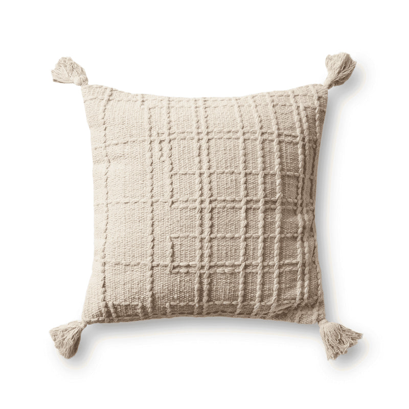 media image for Hand Woven Natural Pillow Flatshot Image 1 230