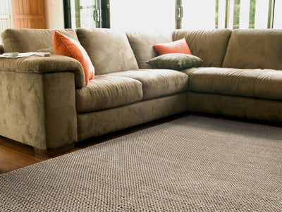 product image for Lorne Hand Woven Natural Tan Rug by BD Fine Roomscene Image 1 90
