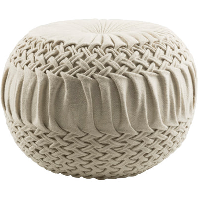 product image of Alana Wool Pouf in Various Colors Flatshot Image 535