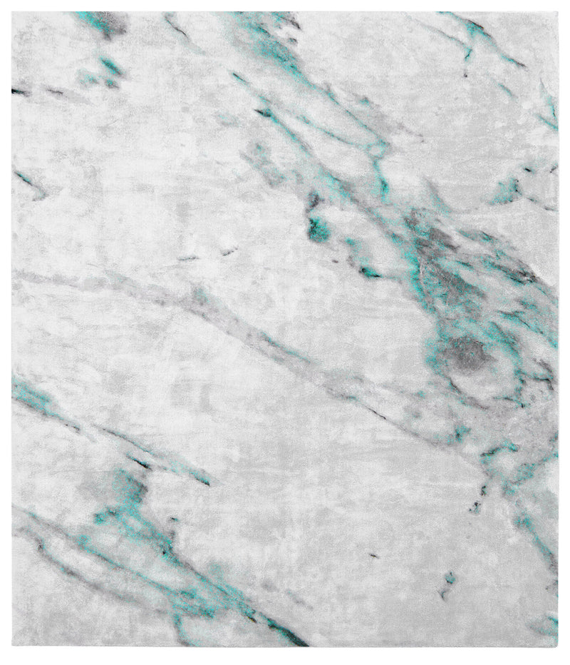 media image for Altavilla Milicia Hand Knotted Rug in Turquoise design by Second Studio 277