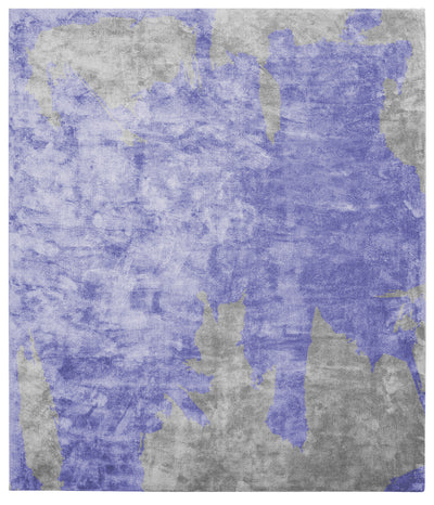 product image of Action Caccia Hand Knotted Rug in Purple design by Second Studio - BURKE DECOR 547