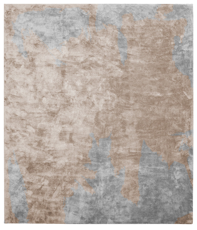 media image for Action Caccia Hand Knotted Rug in Brown design by Second Studio - BURKE DECOR 240