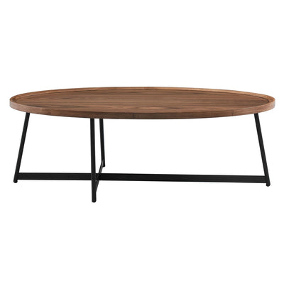 product image of Niklaus 47" Oval Coffee Table in Various Colors & Sizes Flatshot Image 1 545
