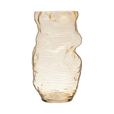product image of amber organic shaped vase 1 51