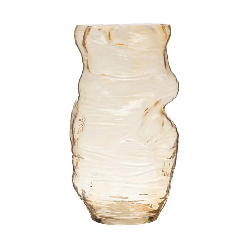 media image for amber organic shaped vase 1 25