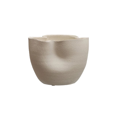 product image of Stoneware Ruffled Planter 521