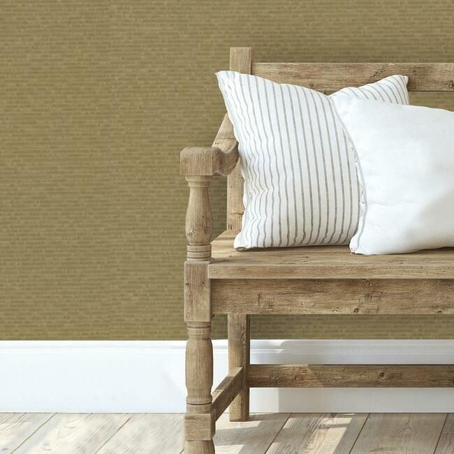 media image for Ashlar Wallpaper in Bronze from the Quietwall Textiles Collection by York Wallcoverings 231