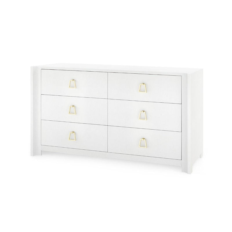 media image for Audrey Extra Large 6-Drawer Dresser in Various Colors by Bungalow 5 260