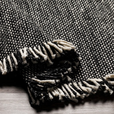 product image for Azalea Indoor/Outdoor Pet Yarn Black Rug Fold Image 7