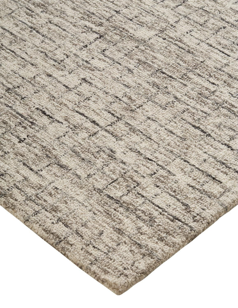 media image for Natal Hand Tufted Ivory and Gray Rug by BD Fine Corner Image 1 244