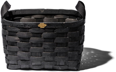 grid item for wooden basket black rectangle design by puebco 6 26